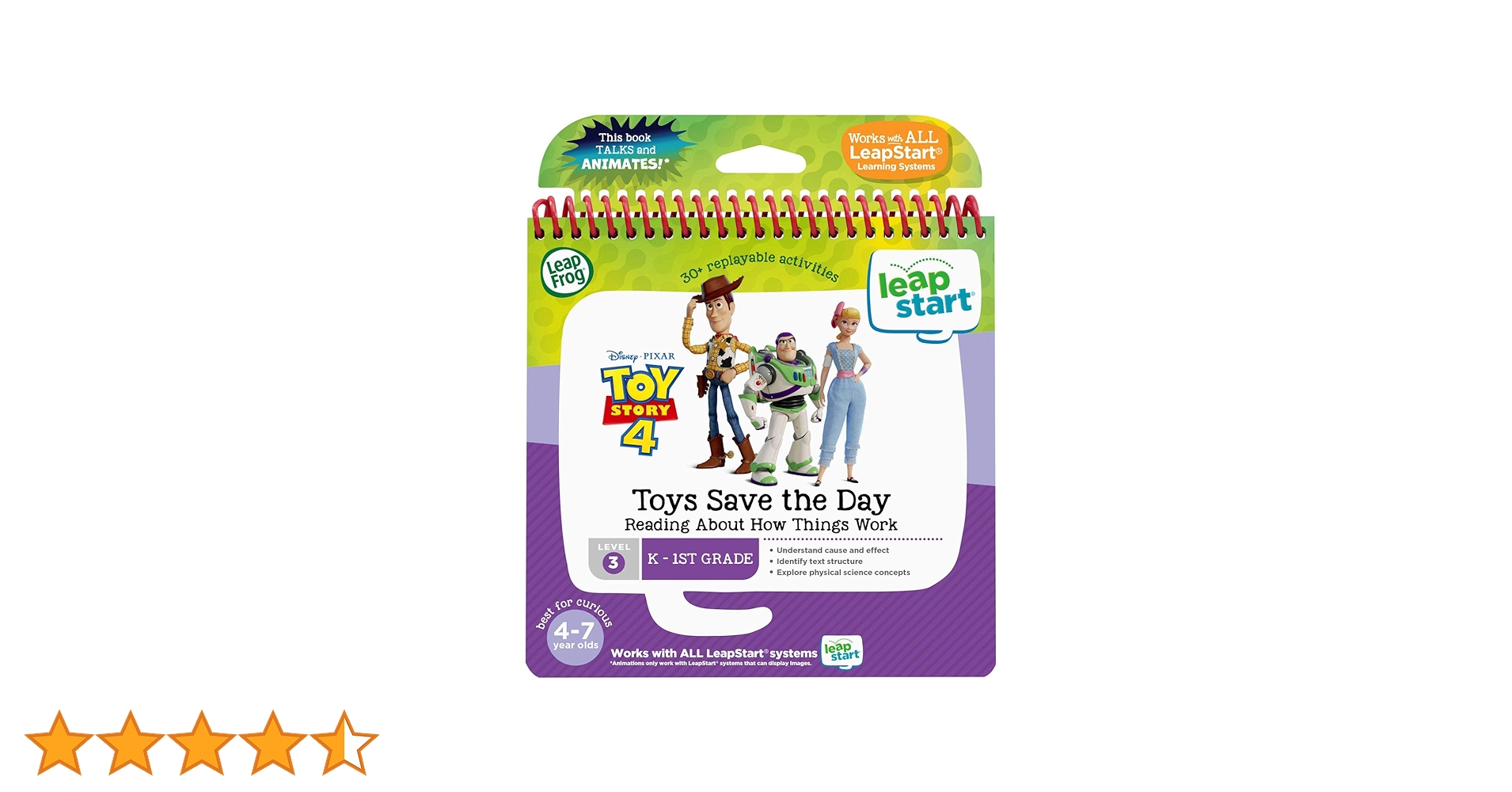 Amazon.co.jp: LeapFrog LeapStart トイストーリー 4 Toys Save The